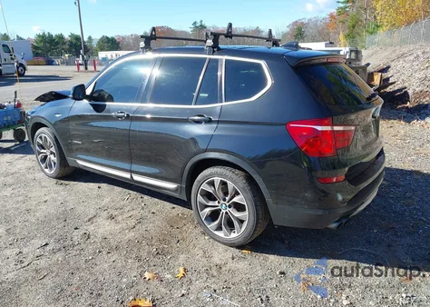 2016 BMW X3 xDrive28I from USA, damaged, VIN 5UXWX9C5XG0D92546